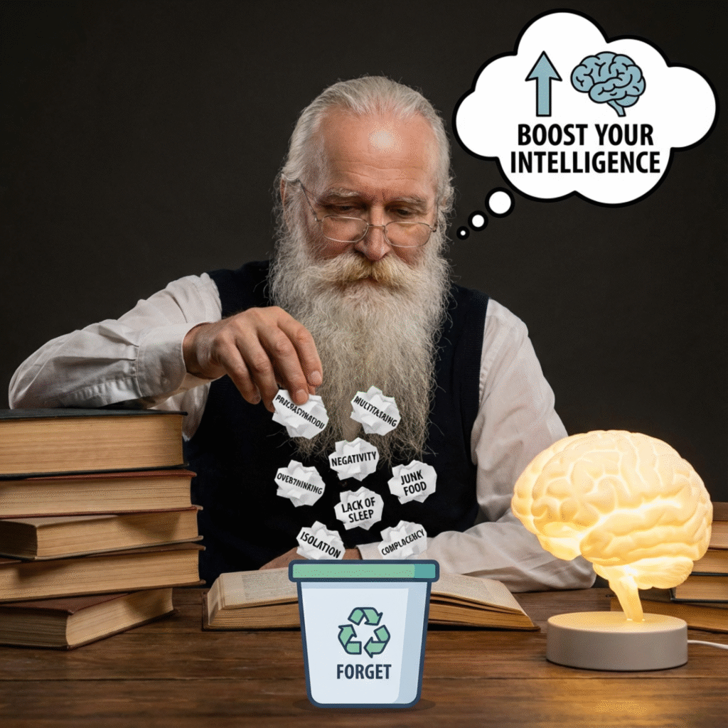 Boost Your Intelligence: 8 Habits to Forget as You Age